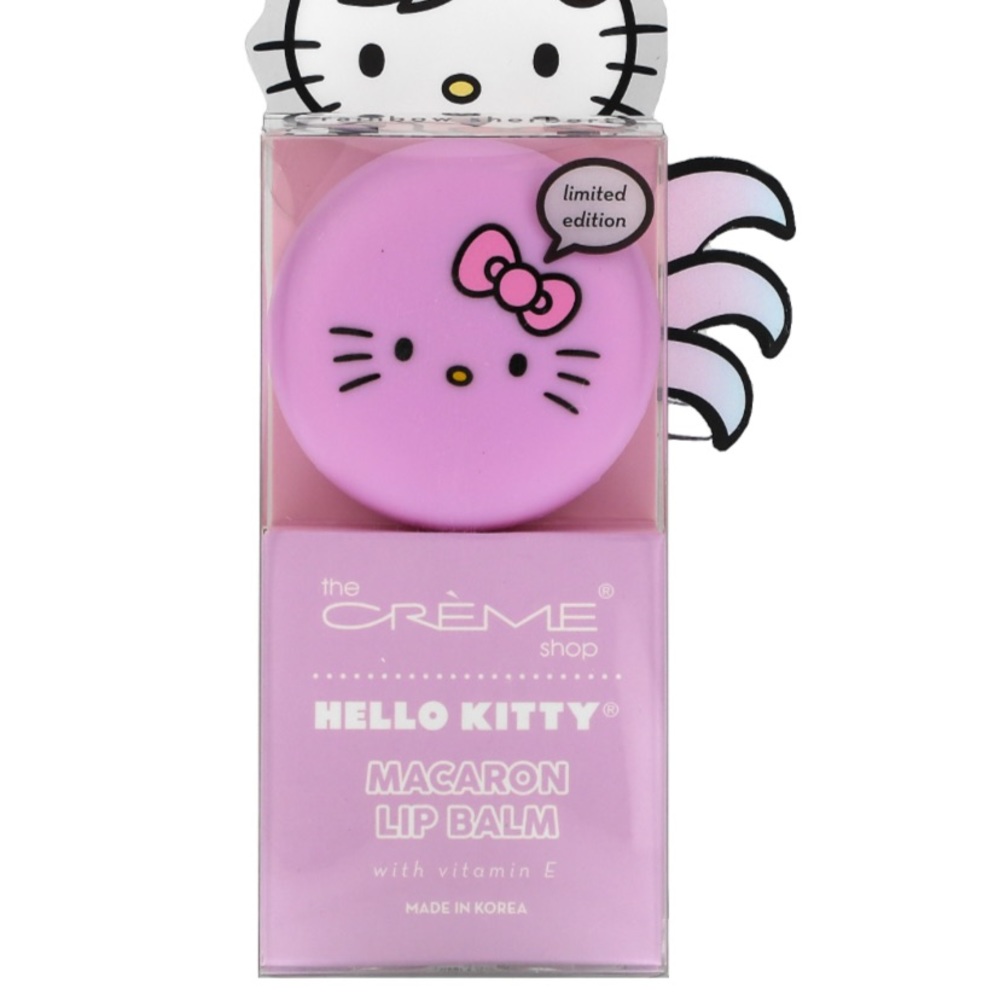 Hello kitty creme shop unicorn lip balm new